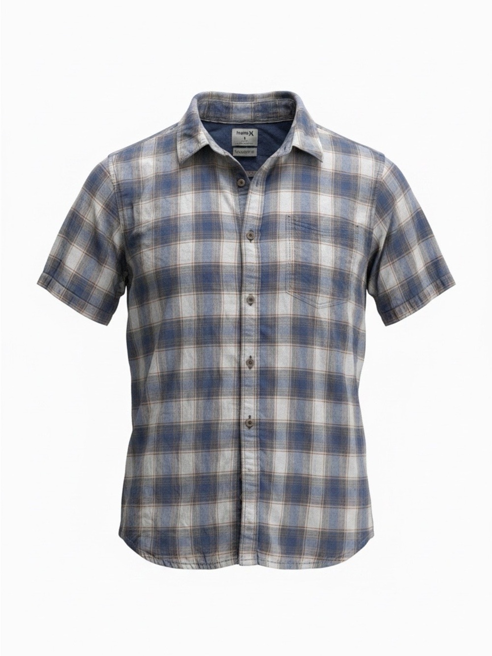Hurley Men's Classic Fit Plaid Woven Shirt